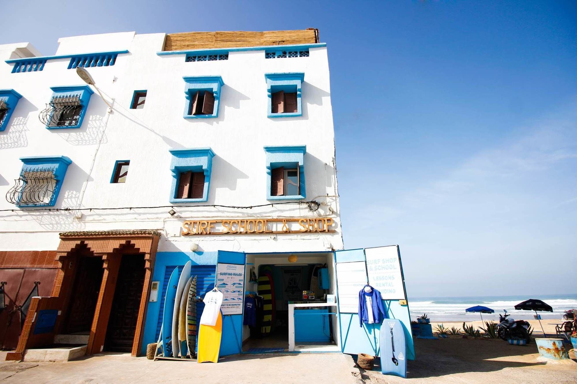 Blue Waves Surf House Hotel Agadir Kültér fotó